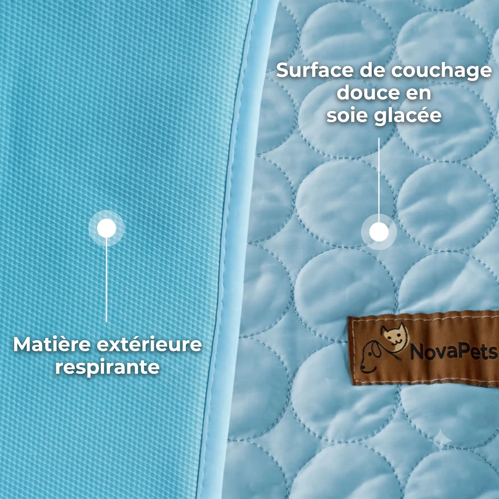 Tapis rafraichissant Novapets Ensemble complet