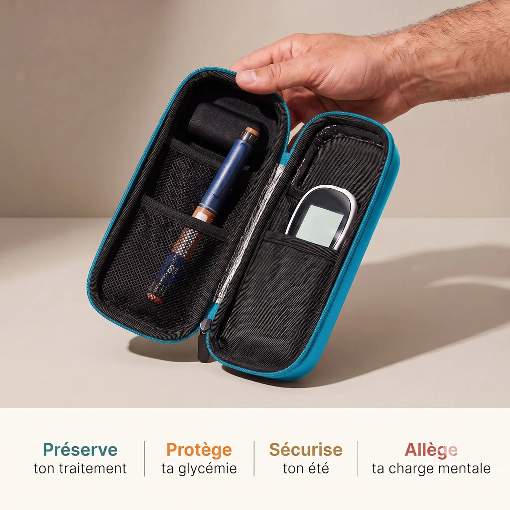 Pochette rafraichissante DiabeCase