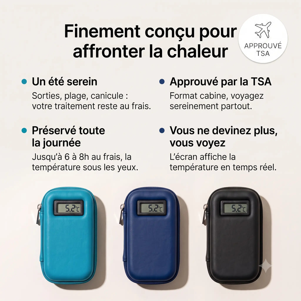 Pochette rafraichissante DiabeCase