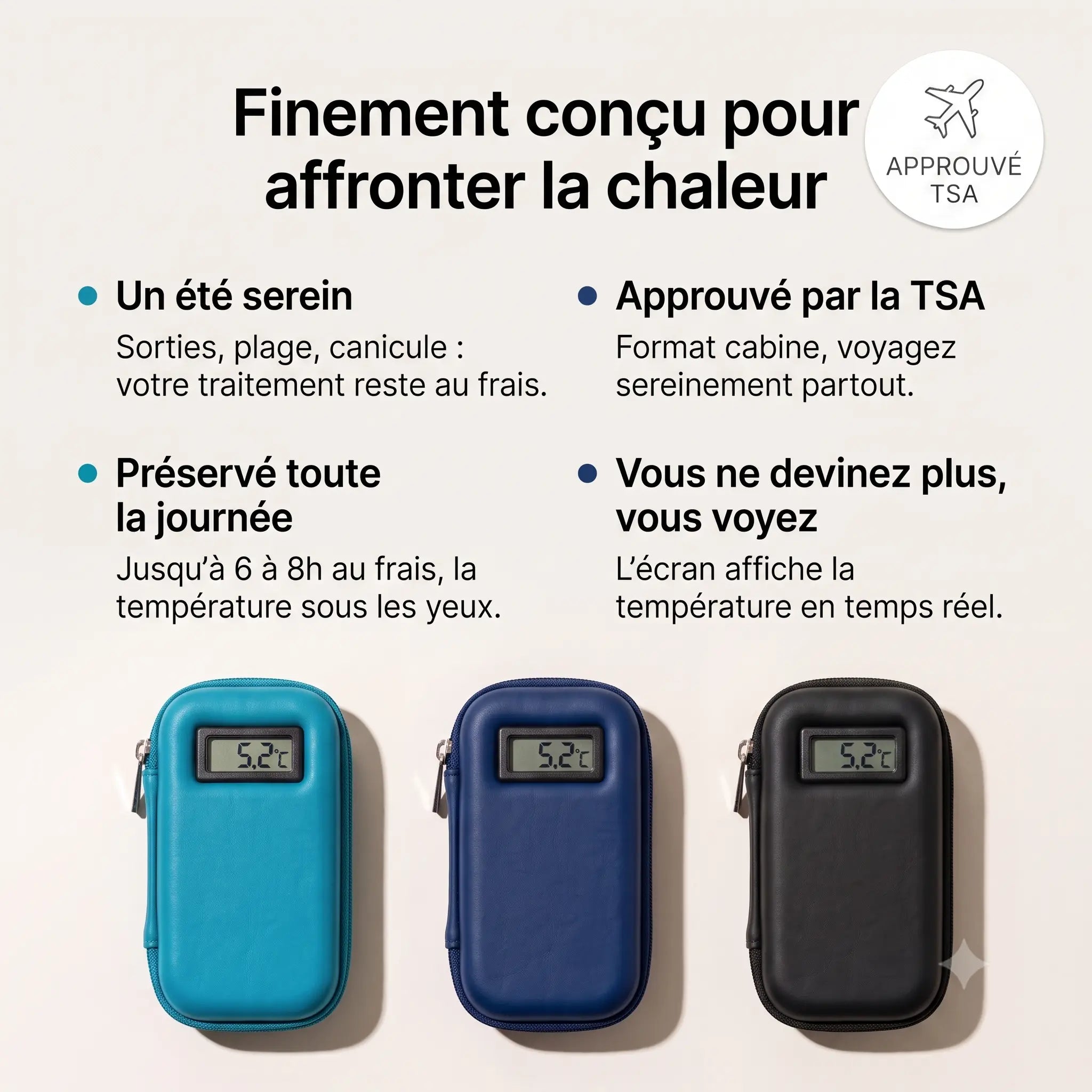 Pochette rafraichissante DiabeCase