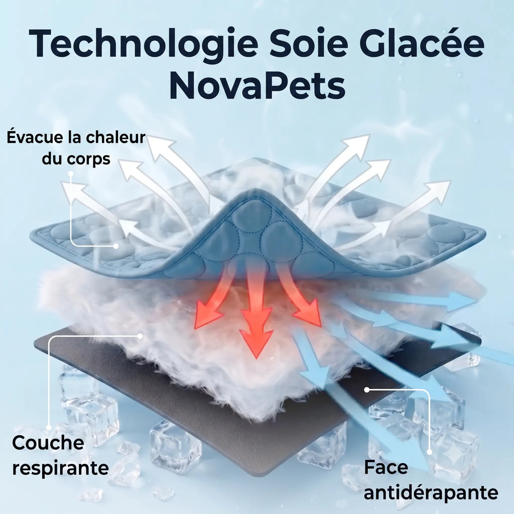 Tapis rafraichissant Novapets Ensemble complet
