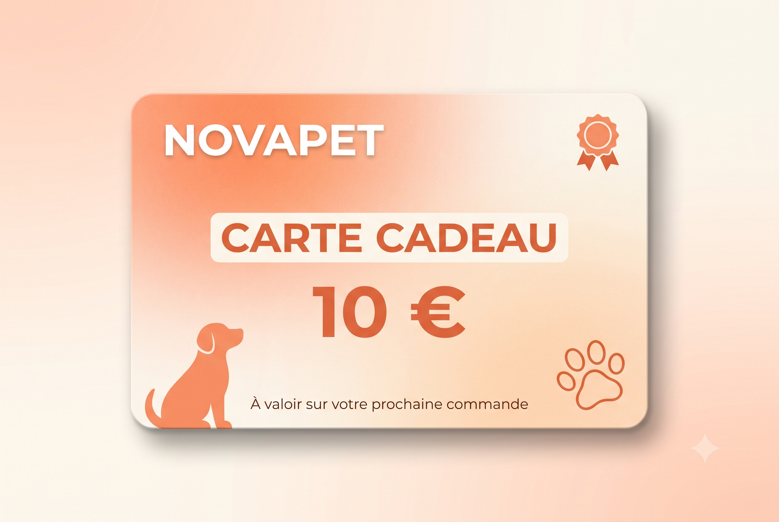 Carte Cadeau NovaPets 10€