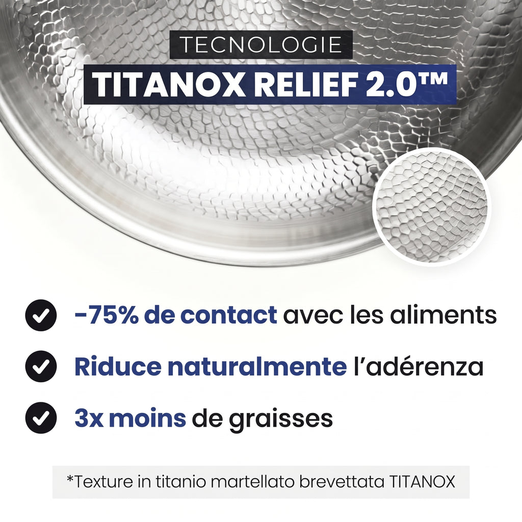 Poêle 100% Titane Pur Pour Une Cuisine Sans Toxines