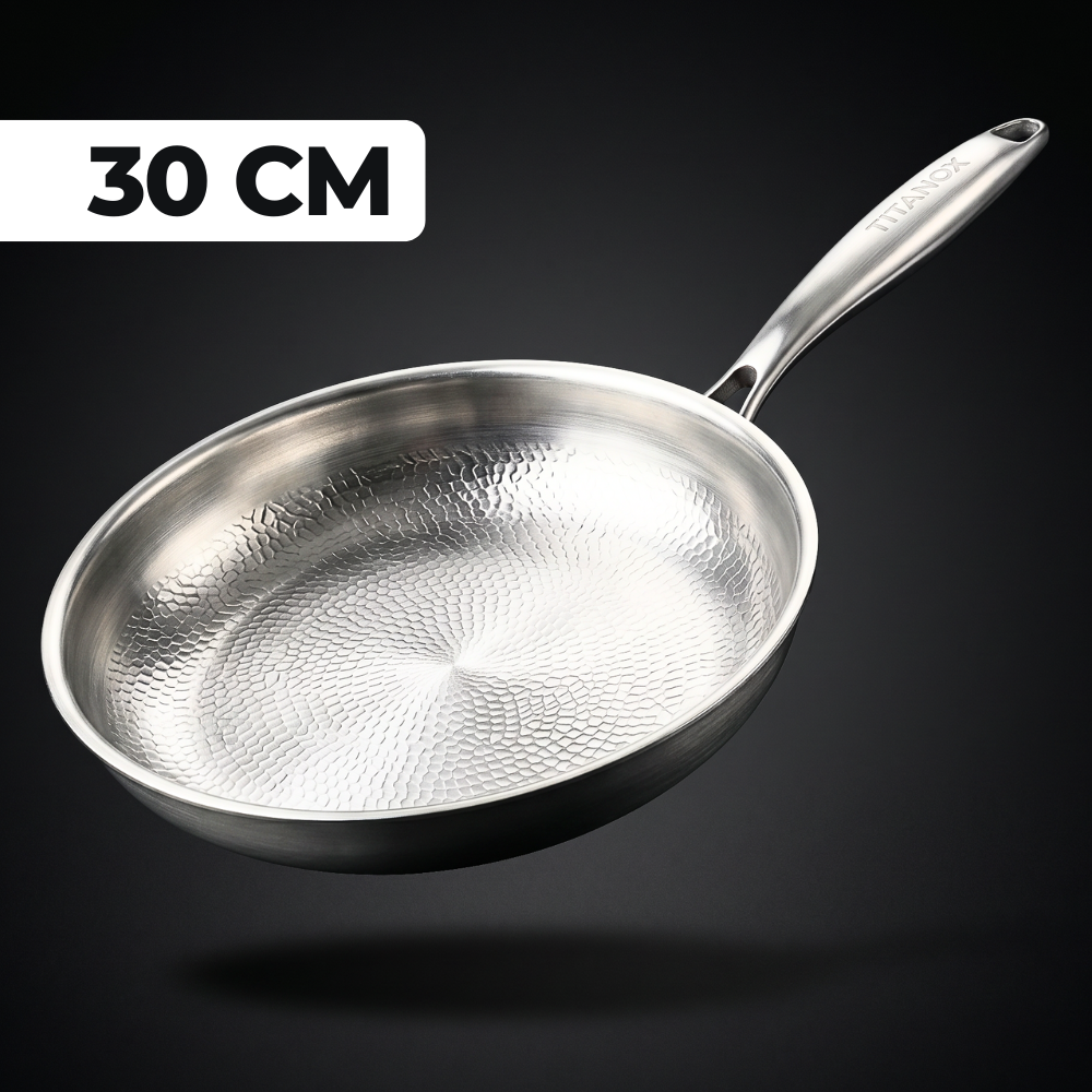 Poêle 100% Titane Pur Pour Une Cuisine Sans Toxines